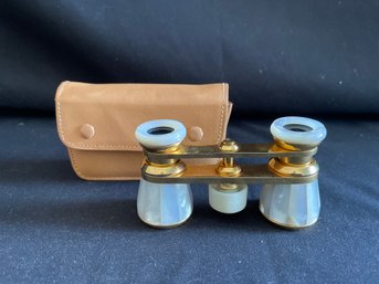 Birks Opera Glasses Shell & Brass  (dr)