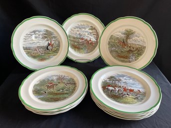 Copland Spode England Plates  1-12  (dr)