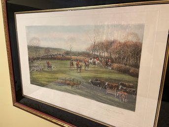 G D Giles Hunt Picture   (B)