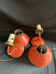 Tole Style Wall Lights      (B)
