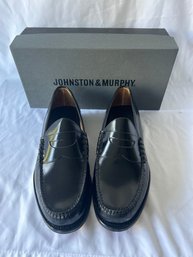 Johnston & Murphy Penny Loafers, Size 10      (SL)