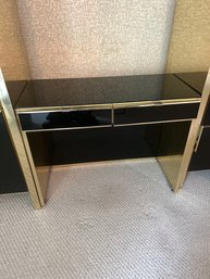 Black And Gold Lacquered Desk  (MB)