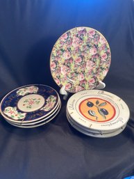 7 Decorative Plates With Hangers 3 Without (10) (DRC1)