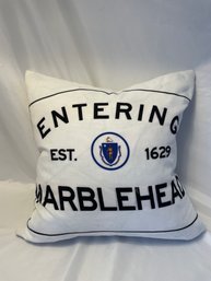 Entering Marblehead Pillow (l)