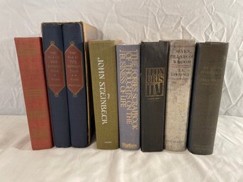 Books: T.E. Lawrence, Steinbeck, Cozzens (8)