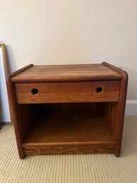 Wooden Nightstand, Vintage (2 Of 2) (BDRM2)