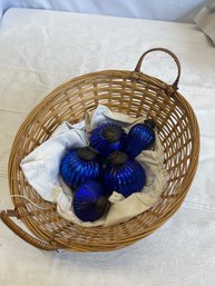 Glass Kugel German Christmas Ornaments