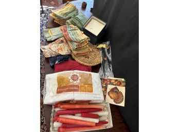 Candle Napkin, Trivett Lot