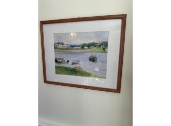 Watercolor Signed Francis Dalton