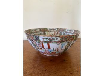 Center Piece/ Punch Bowl Chinese Rose Medallion