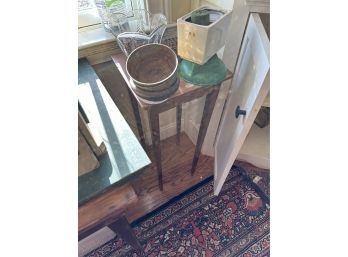 Plant Stand Frogs Bowls Planters