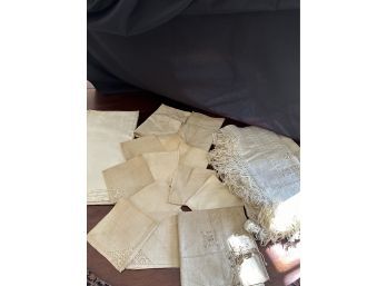 Antique Table Linen Napkins