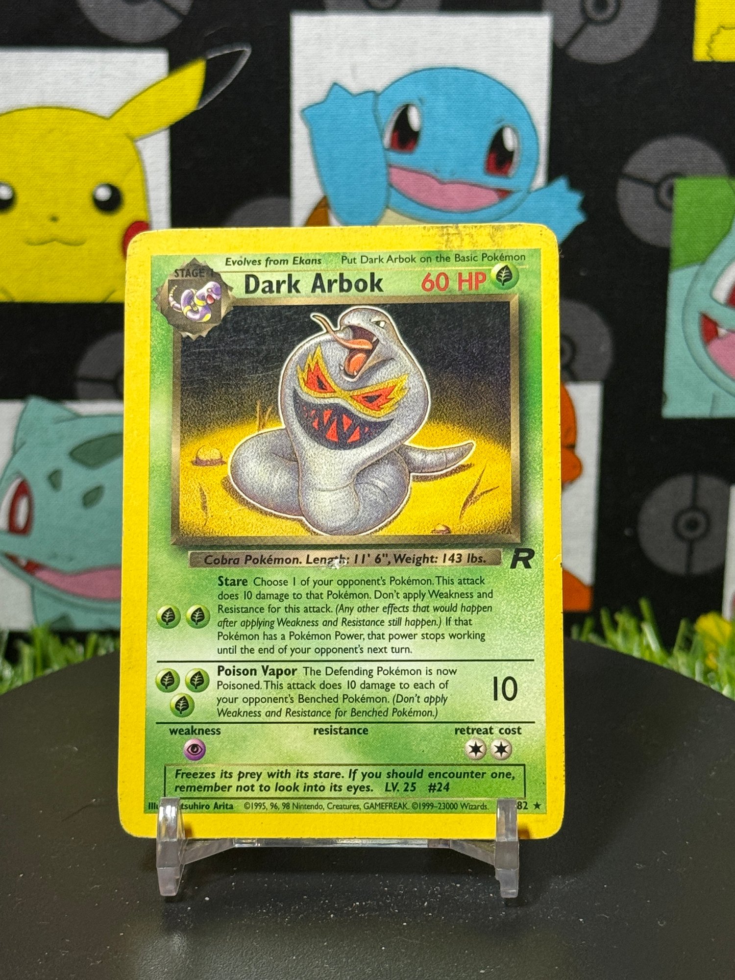 pokemon card dark arbok Team Rocket's Arbok #113/182 Pokémon SV10: Destined Rivals — Booghe main image 1
