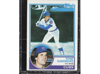 ROOKIE 1983 Topps #83 Ryne Sandberg