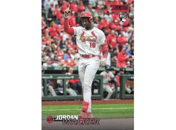 ROOKIE 2023 Stadium Club #164 Jordan Walker Red Foil