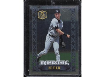 1999 Topps Stars 'N Steel #34 Derek Jeter Gold