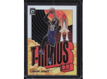 2021-22 Donruss Optic #2 LeBron James T-Minus 3...2...1