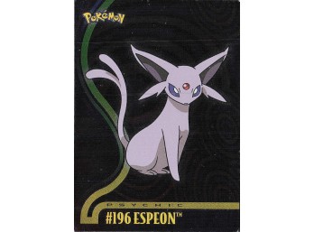 Pokemon: Espeon #196 Johto League Champions Topps 2001 Vintage RARE