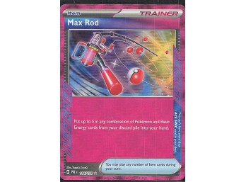POKEMON SV: Prismatic Evolutions Max Rod