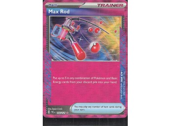POKEMON SV: Prismatic Evolutions Max Rod