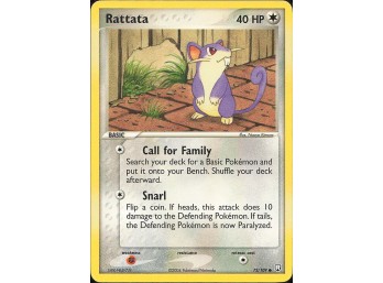 POKEMON  Team Rocket Returns Rattata