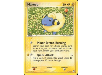POKEMON  EX Trainer Kit 2: Plusle & Minun Mareep