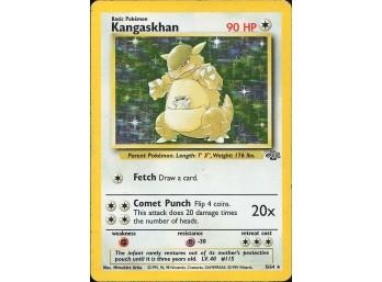 POKEMON Holo Rare Jungle Kangaskhan (5)