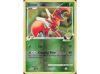 POKEMON REVERSE HOLO Rising Rivals Scizor E4