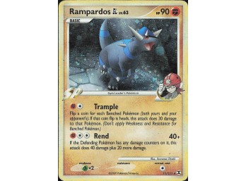 POKEMON Holo Rare Rising Rivals Rampardos GL