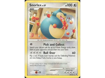 POKEMON Rare Rising Rivals Snorlax (33)