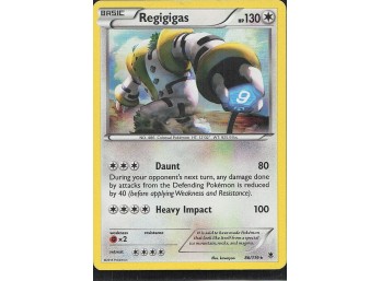 POKEMON Holo Rare XY - Phantom Forces Regigigas