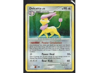 POKEMON Holo Rare Platinum Delcatty