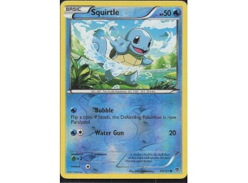 POKEMON REVERSE HOLO Plasma Blast Squirtle
