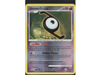 POKEMON Uncommon,REVERSE HOLO Secret Wonders Unown [Z]