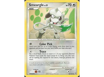 POKEMON Uncommon Secret Wonders Smeargle