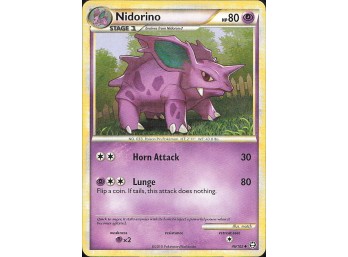 POKEMON Uncommon Triumphant Nidorino