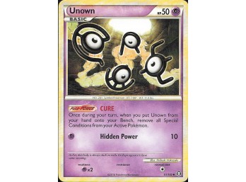POKEMON Uncommon Triumphant Unown
