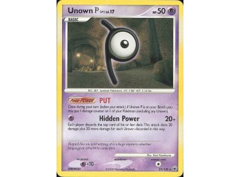 POKEMON Rare Majestic Dawn Unown [P]