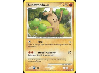 POKEMON Uncommon Majestic Dawn Sudowoodo