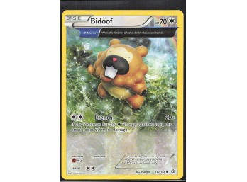 POKEMON Uncommon XY - Primal Clash Bidoof (Alpha)