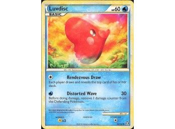POKEMON Uncommon Triumphant Luvdisc