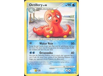 POKEMON Uncommon Platinum Octillery
