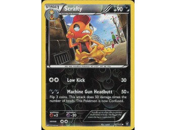 POKEMON Uncommon XY - Furious Fists Scrafty