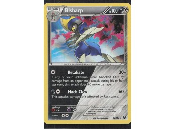 POKEMON Holo Rare XY - Steam Siege Bisharp