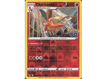POKEMON Holo Rare Pokemon GO Charizard