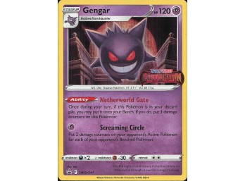 POKEMON Promo SWSH: Sword & Shield Promo Cards Gengar