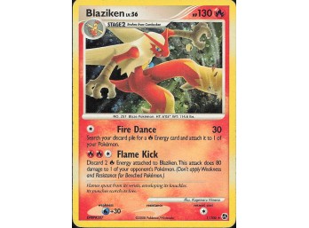 POKEMON Holo Rare Great Encounters Blaziken