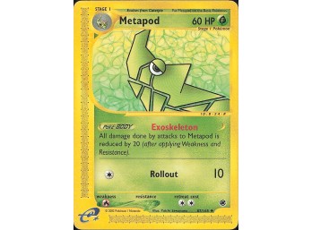 POKEMON Uncommon Expedition Metapod