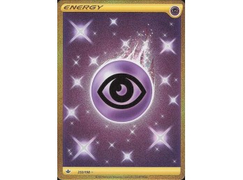 POKEMON Secret Rare SWSH06: Chilling Reign Psychic Energy (Secret)