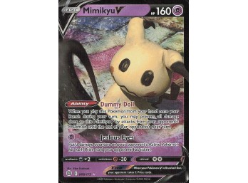 POKEMON Ultra Rare SWSH09: Brilliant Stars Mimikyu V